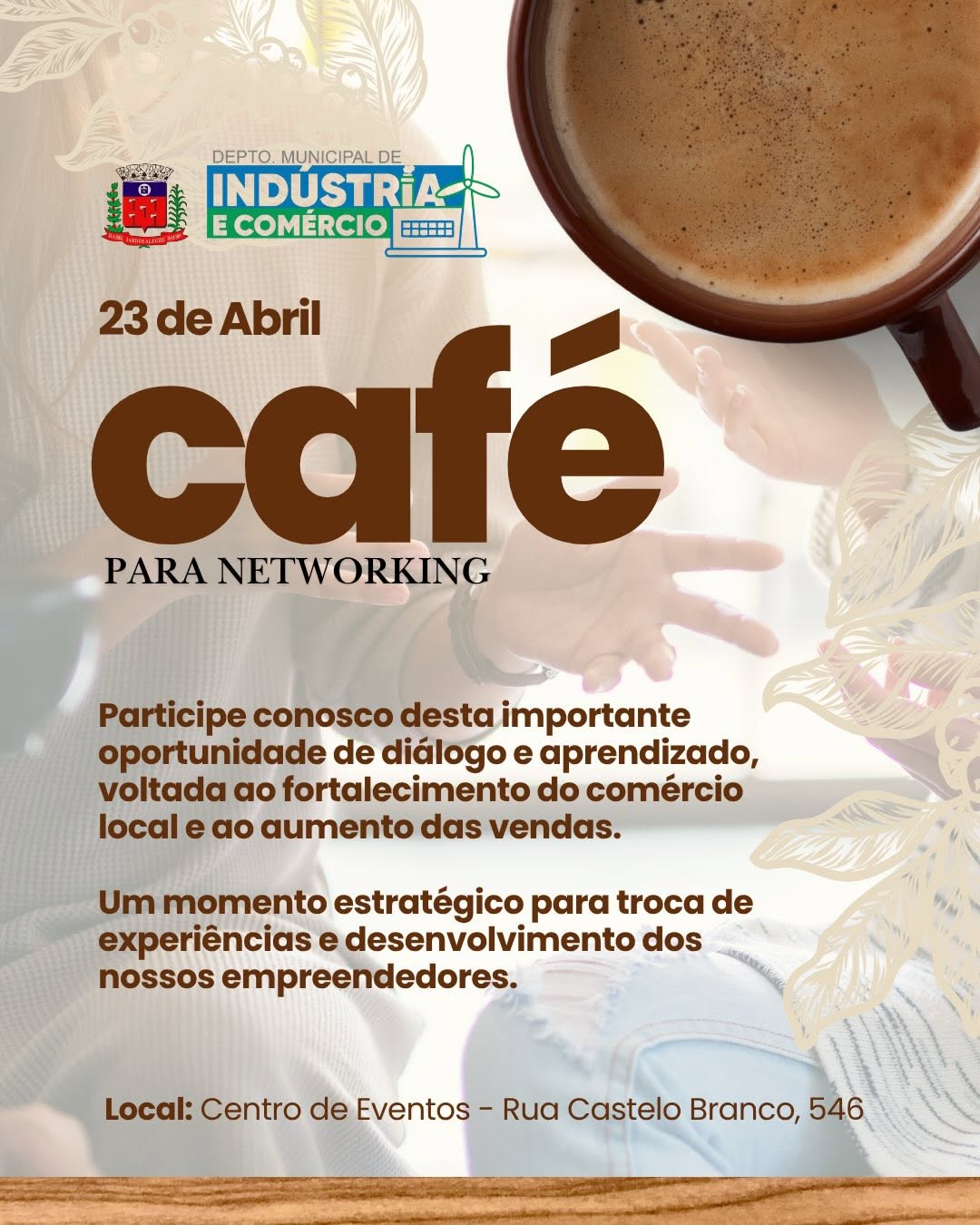 Convite especial para os microempreendedores de Jardim Alegre!