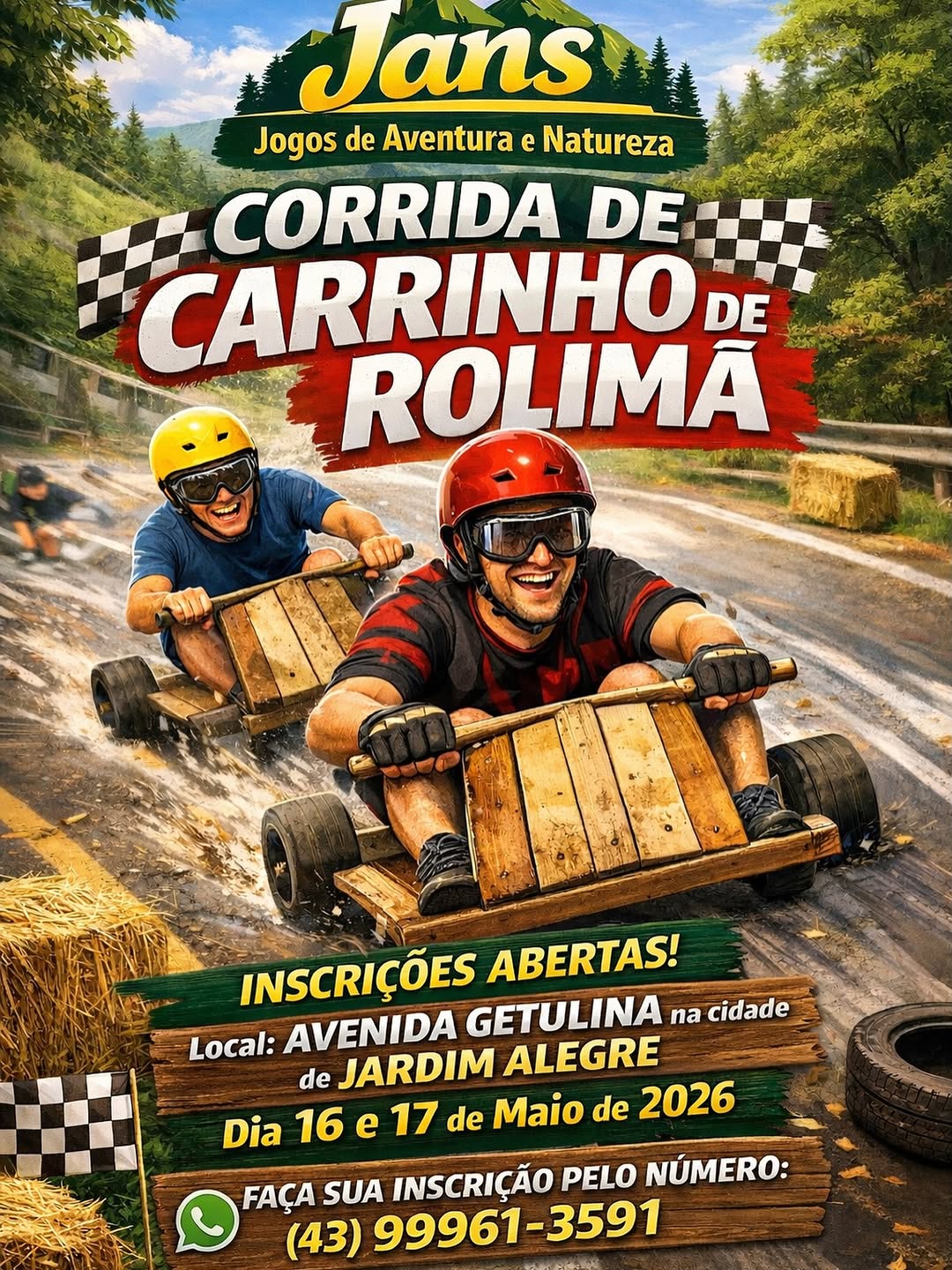 ADRENALINA PURA NA PISTA!