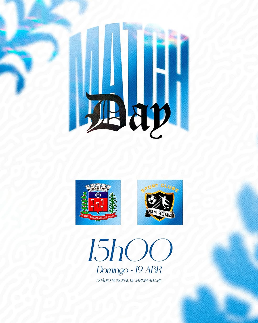 DOMINGO É DIA DE ESTREIA!