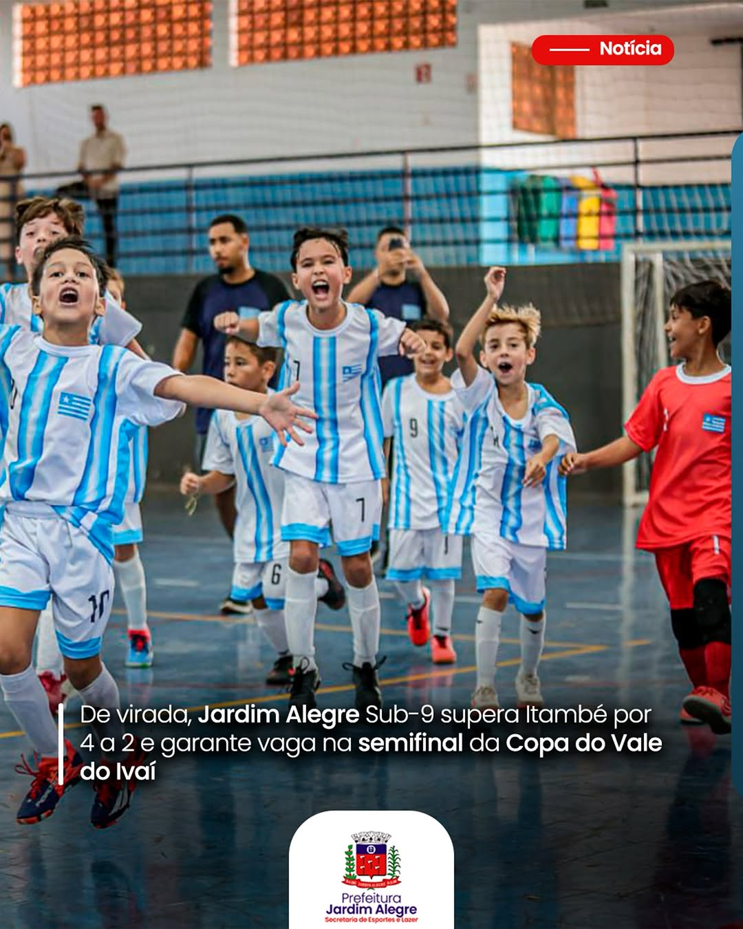 Virada, vitória e vaga na semifinal!