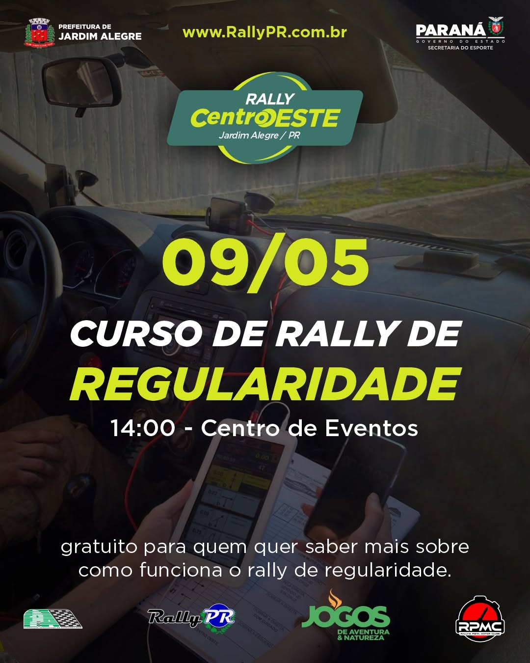 Oportunidade para quem quer começar no rally