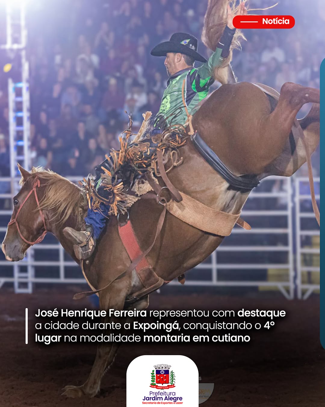 Orgulho para Jardim Alegre!