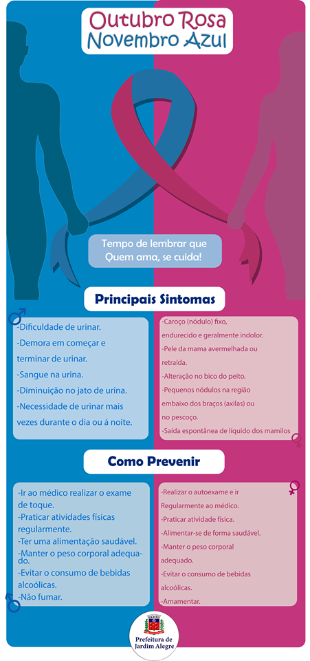 #outubrorosa
#novembroazul