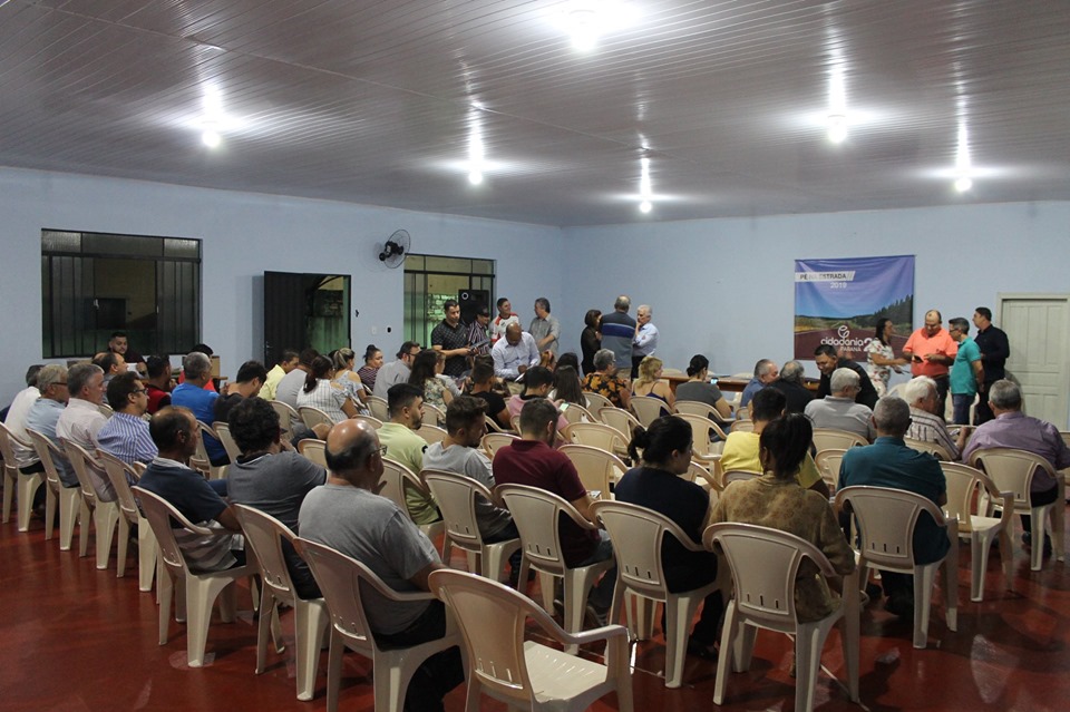 Visita do Deputado Federal Rubens Bueno e várias autoridades participantes do Pé na estrada