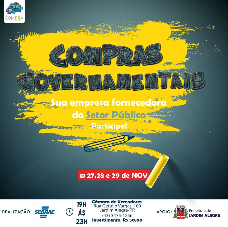 Curso de Compras Governamentais