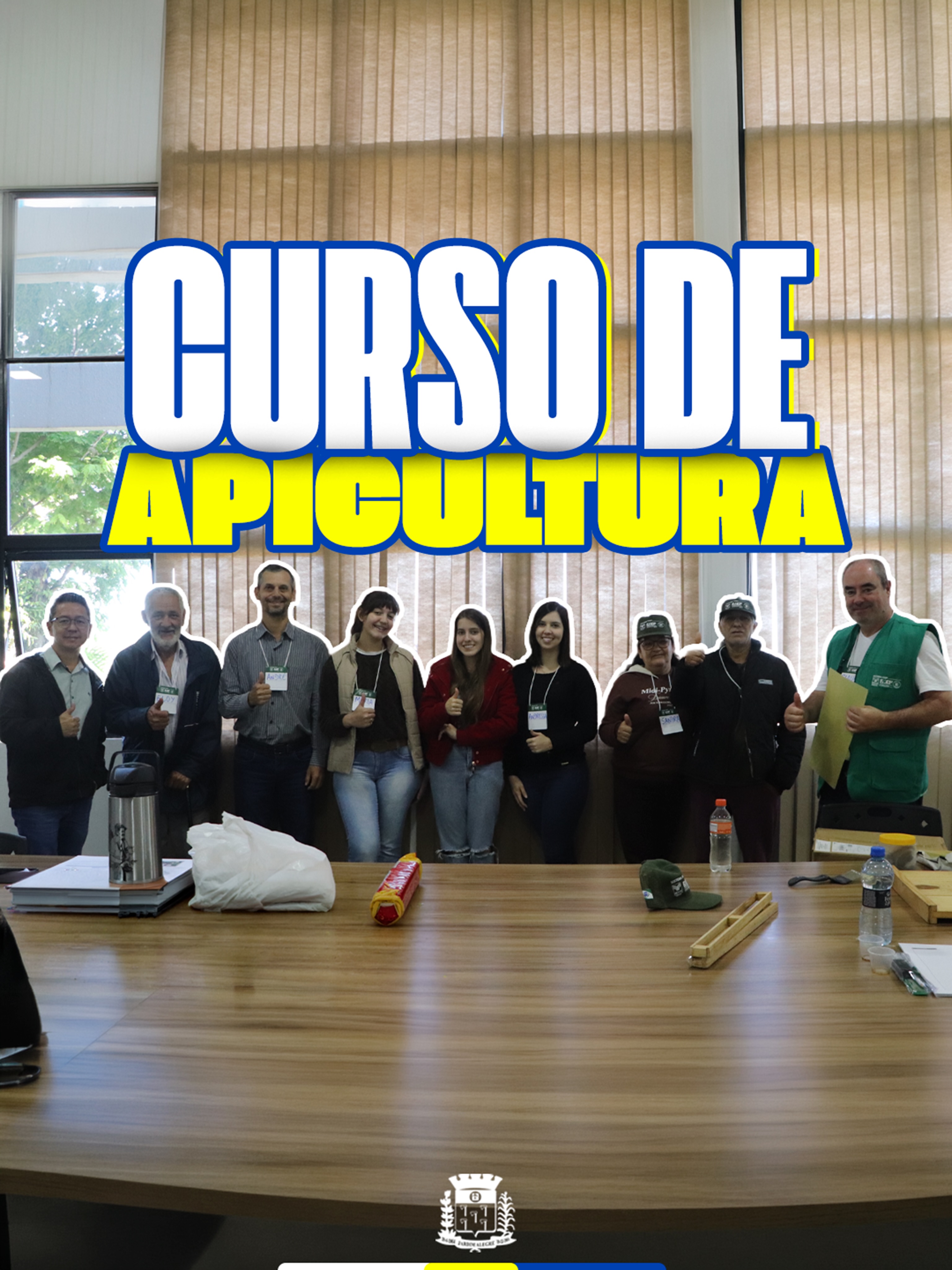 Curso de Apicultura em andamento em Jardim Alegre