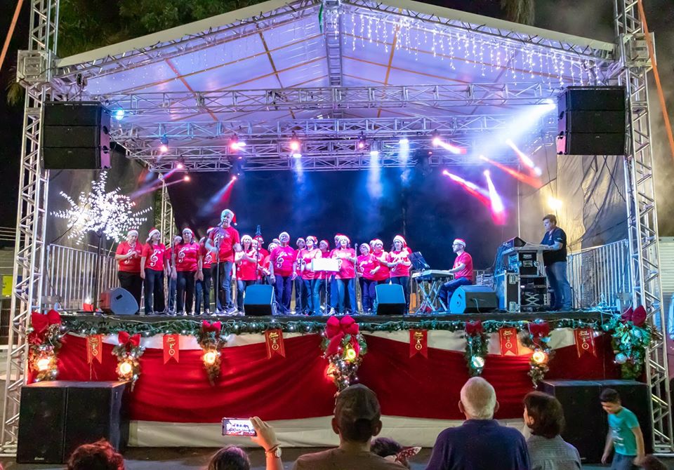 Jardim Alegre recebeu no dia 8 de dezembro o Coral da Copel de Londrina