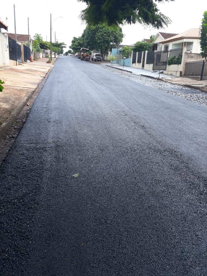 Pavimentação da Rua Rui Barbosa