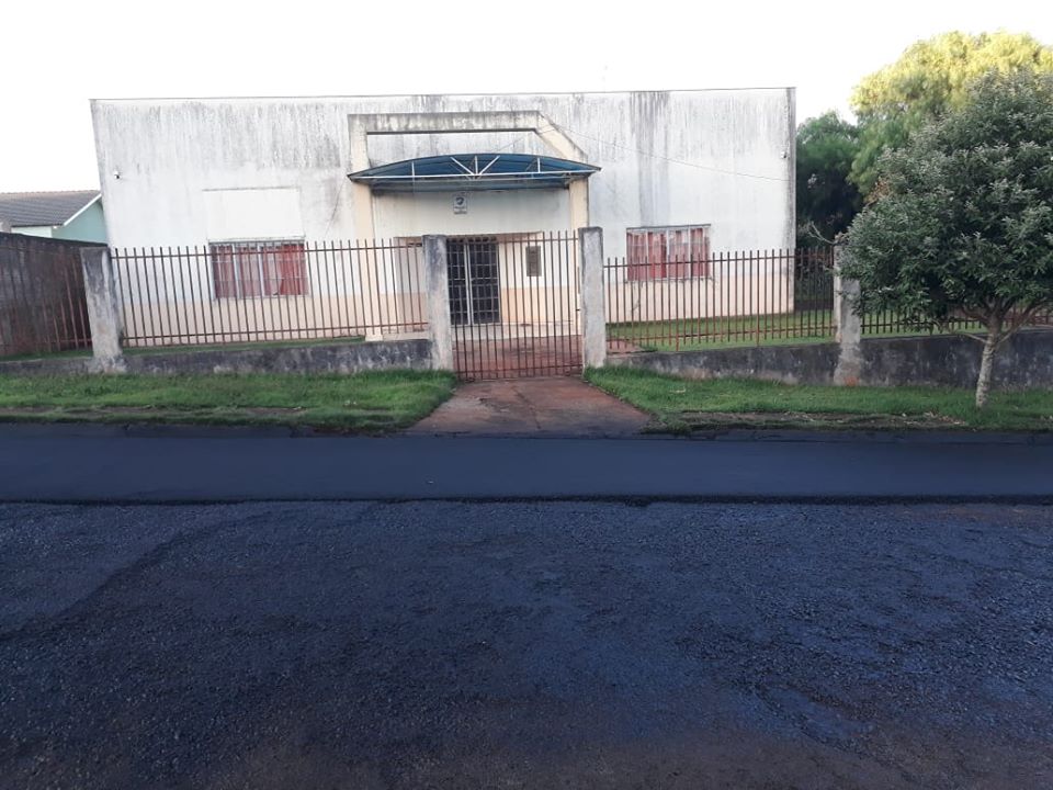 Prefeitura de Jardim Alegre inicia recape asfáltico na Rua Tapuias
