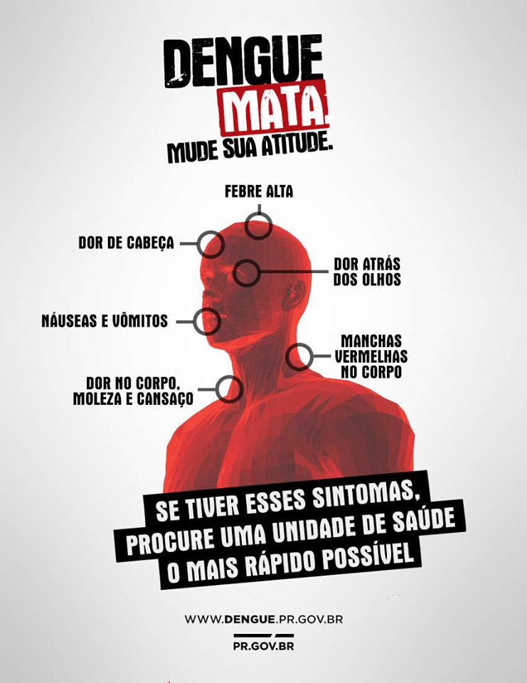 A DENGUE ESTÁ AVANÇANDO