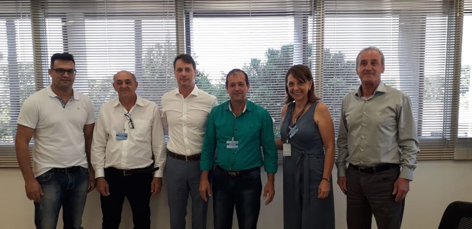 Visita a Sanepar em Curitiba para a discussão de melhorias