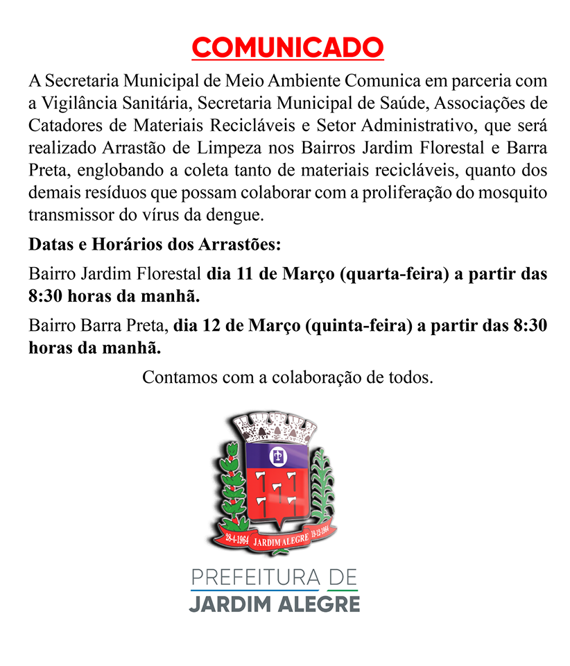 COMUNICADO