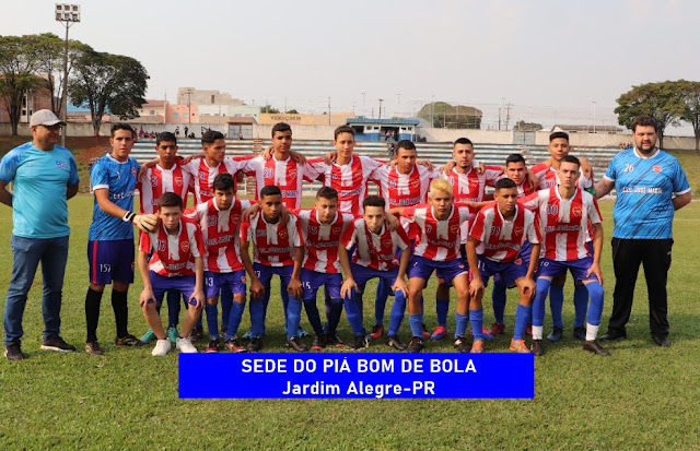 Jardim Alegre é sede do Piá Bom de Bola e recebe 14 municípios 