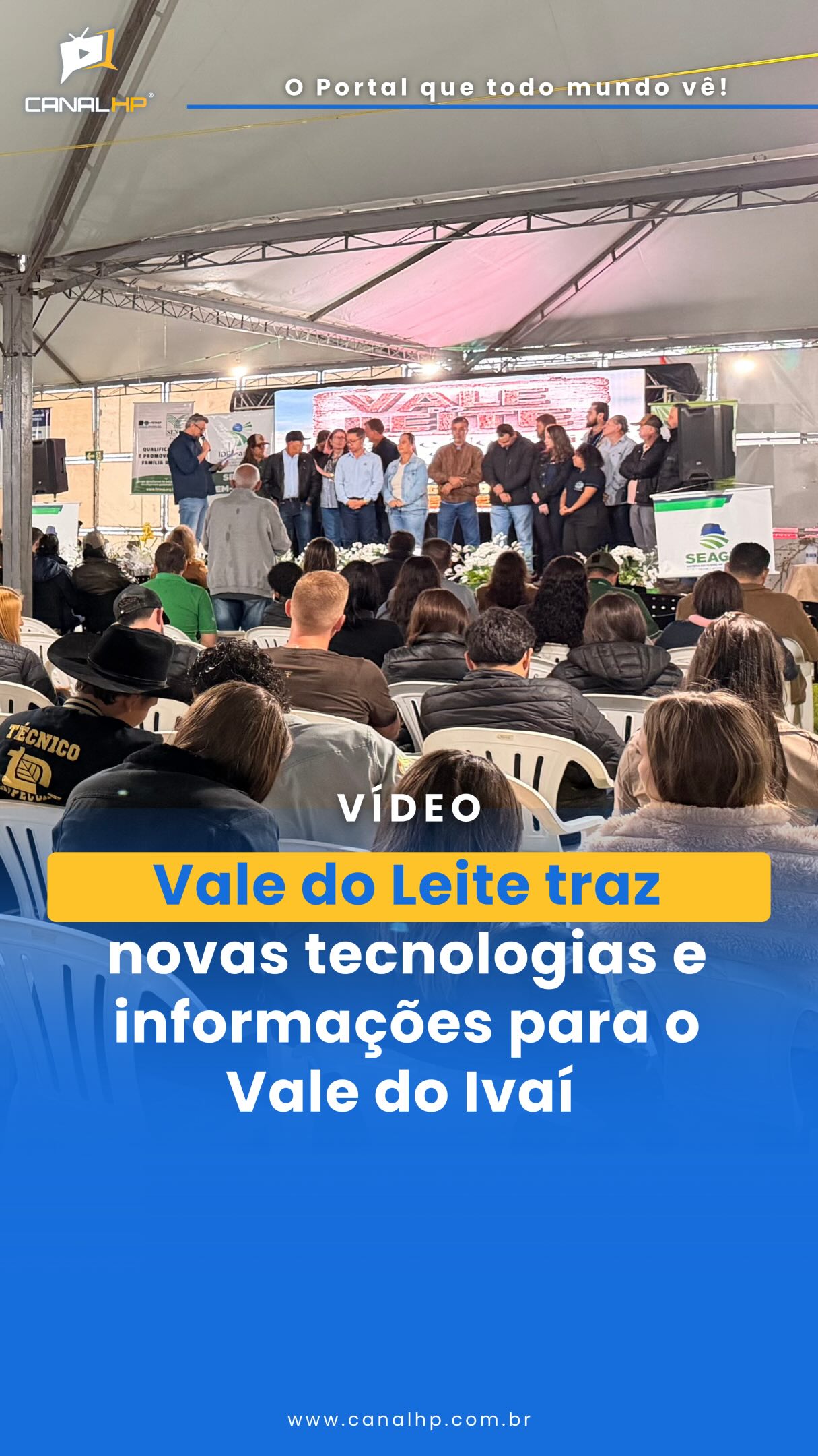 Vale do Leite traz novas tecnologias e informações para o Vale do Ivaí