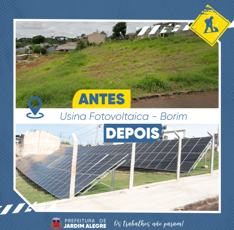 USINA FOTOVOLTAICA - CONJUNTO BORIM