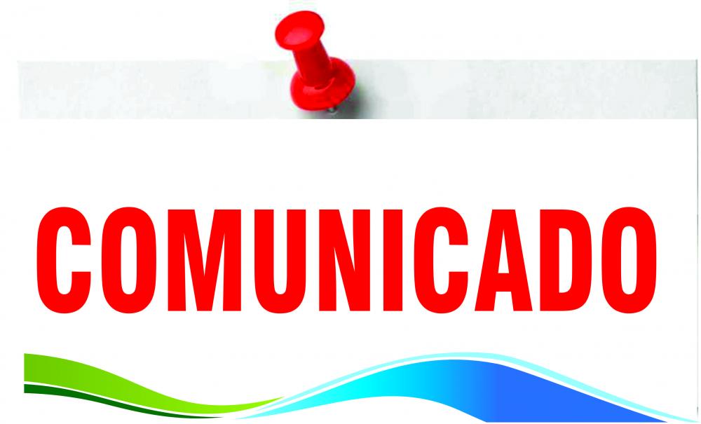 Comunicado: