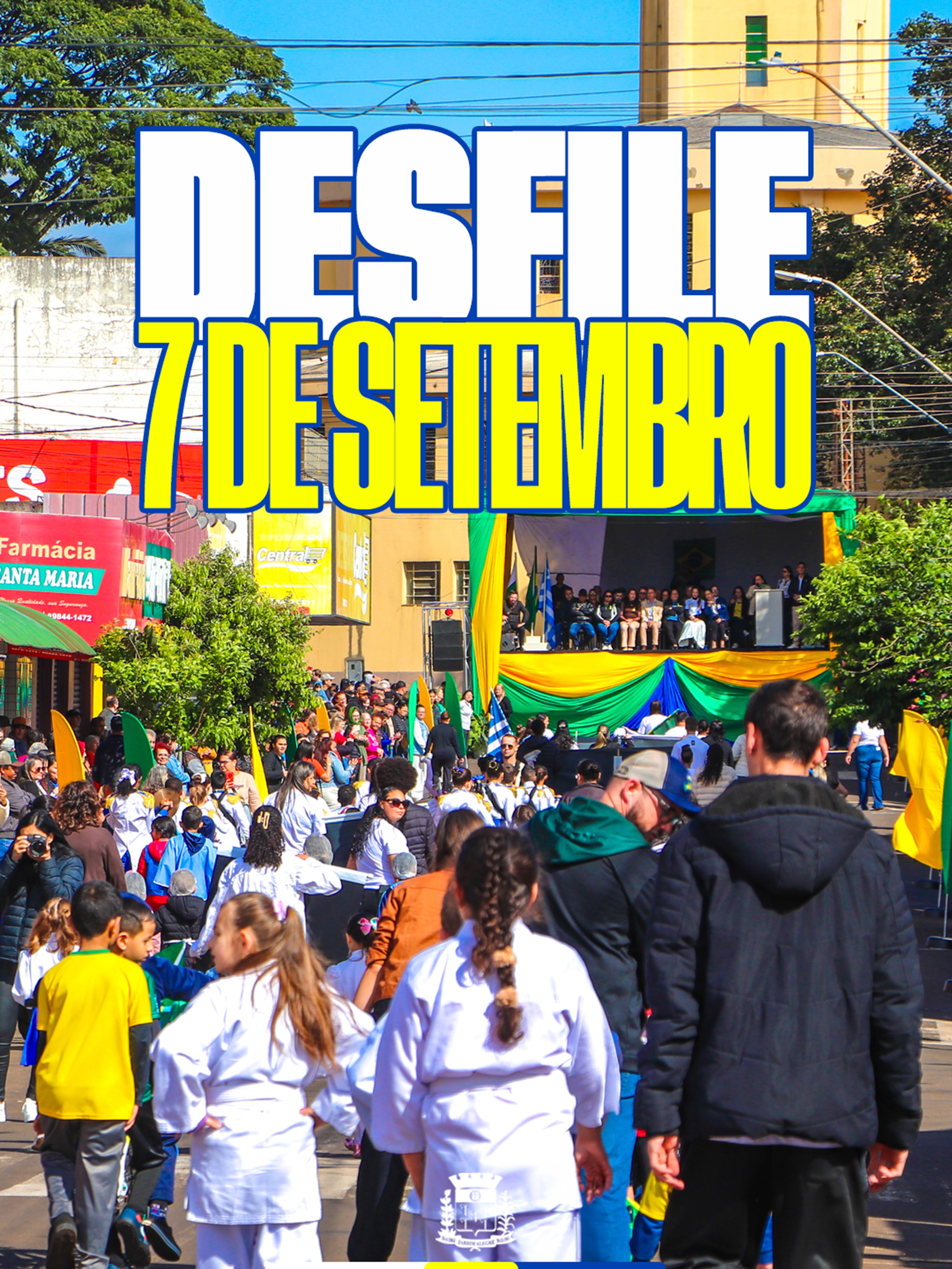 Jardim Alegre celebra o Desfile de 7 de Setembro com a comunidade
