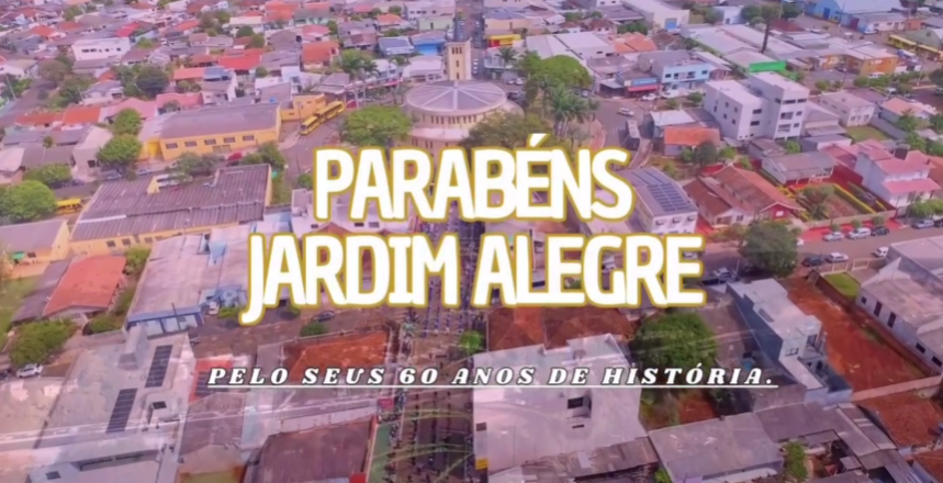 60 anos de história - Jardim Alegre