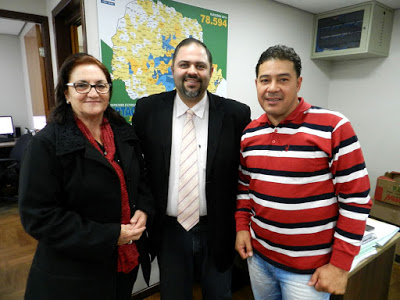 Prefeita e secretário fazem pedidos para o setor agropecuário