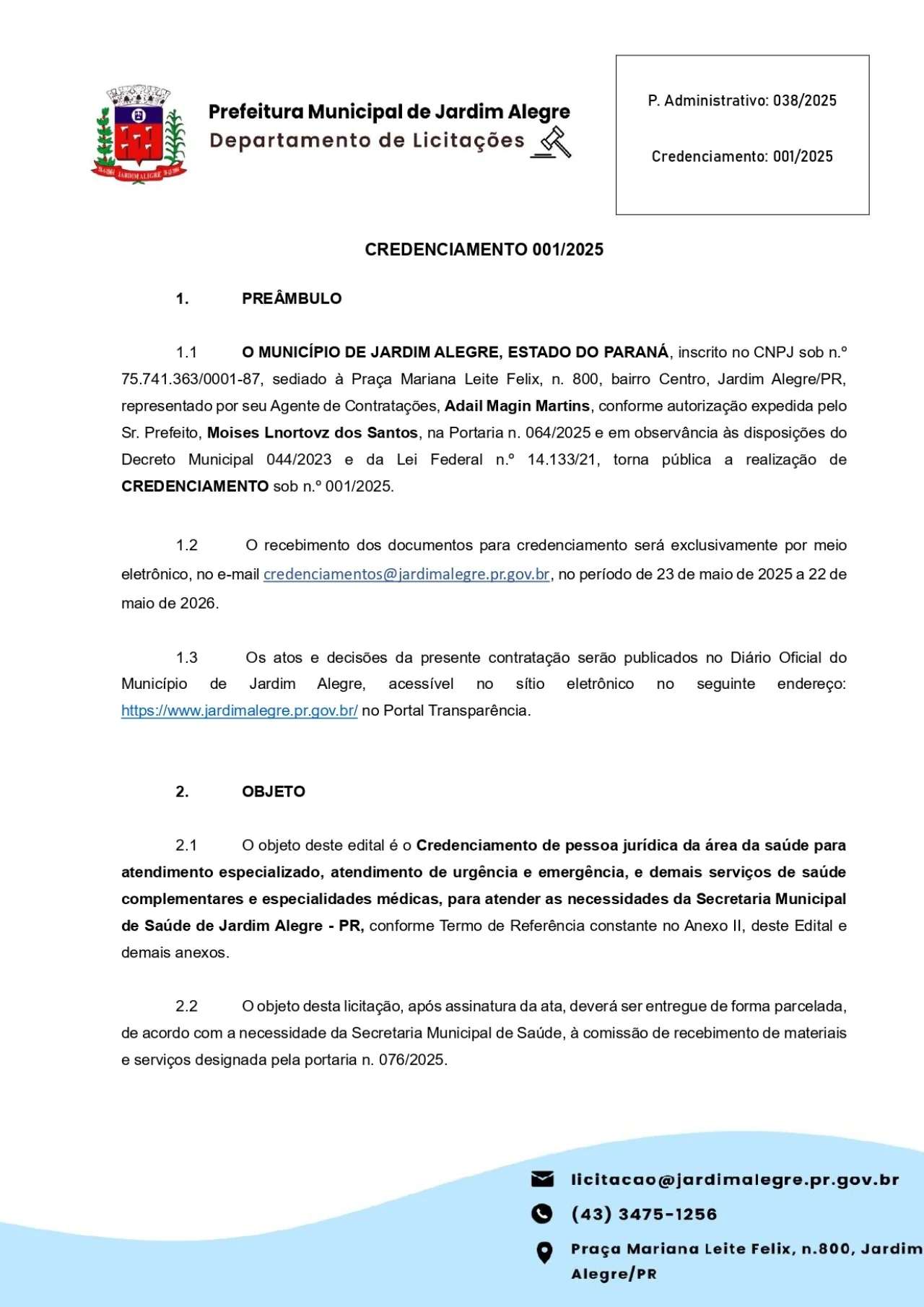 Edital - Credenciamento 001 -2025 - Especialidades Médicas_page-0001_d70a75c04da413860b96d493dae79fed.jpg